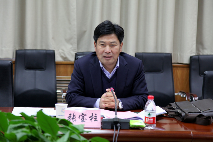 河南省教育厅民办教育处副处长张宝柱莅校调研品牌专业建设情况